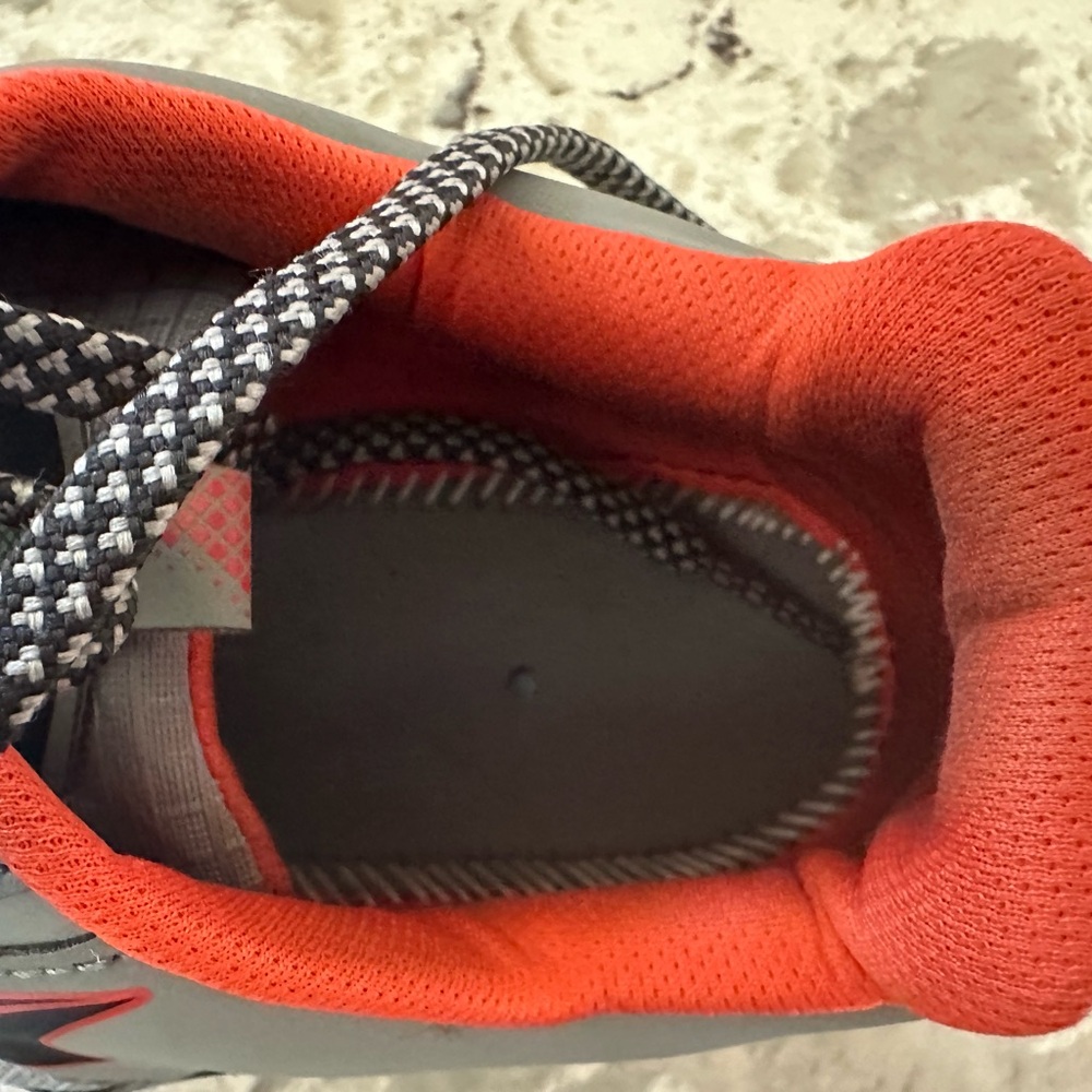 Altra Lone Peak 6 Men's Gray and Red Trail Shoes - Picture 6 of 7